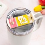 Personalized Colorful Pencil Design Name Plate Tag for 20oz to 64oz Stanley Tumbler Teacher's Day Appreciation Gift for Teacher