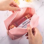 Trousse personalizzata con nome, segno zodiacale e fiore di nascita - Regalo ideale per compleanni, anniversari e festa della mamma per donne