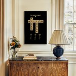 Spersonalizowane Krzyżówki Scrabble Puzzle Plakat Artystyczny Bezramowy Obraz z Kwiatami Urodzinowymi 1-12 Prezent na parapetówkę dla członka rodziny