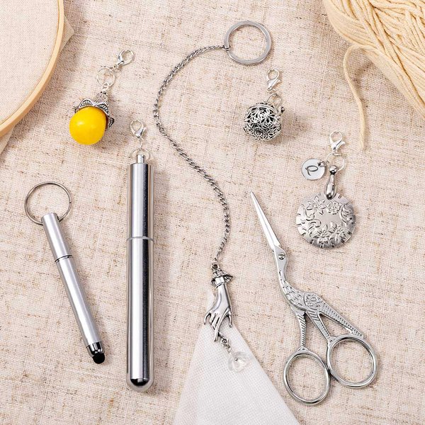 Personalised Vintage Victorian Style Sewing Kit Set with Engraved Initial Embroidery Accessories Birthday Mother's Day Gift for Tailor Sewing Lovers