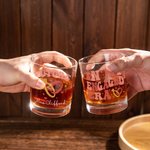 Personalizado en Mi Era Comprometida Futura Señora Anillo Corazón 10oz Whisky Vidrio con Nombre Compromiso Fiesta Nupcial Ducha Regalo para Mujeres