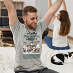 Gepersonaliseerde stripfiguur This Is Our Pyjama Shirt en Broek Set met 1-6 Huisdieren en Namen Valentijnsdag Verjaardagscadeau voor paar Vrouwen Mannen