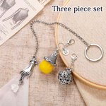 Juego de kit de costura personalizado estilo victoriano vintage con iniciales grabadas Accesorios bordados Regalo de cumpleaños Día de la madre para sastre Amantes de la costura