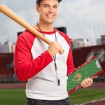 Tableau à pince effaçable à sec avec texte en acrylique pour terrain de baseball personnalisé avec pince à profil bas Cadeau d'appréciation de fin de saison pour entraîneur, formateur et enseignant