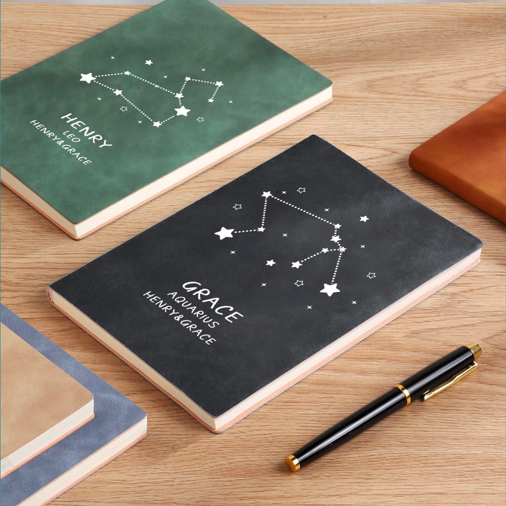 Cahier A5 en cuir personnalisé