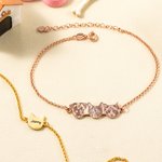 Bracciale personalizzato con incisione di 1-6 ritratti di animali domestici e nomi, delicato, per cani, gatti e mamme, regalo di compleanno e souvenir per le donne che amano gli animali.