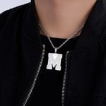 Personalised Multicolour Enamel Initial Necklace with Name Birthday Anniversary Gift for Family