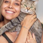 Bracciale personalizzato con incisione di 1-6 ritratti di animali domestici e nomi, delicato, per cani, gatti e mamme, regalo di compleanno e souvenir per le donne che amano gli animali.