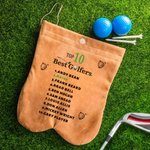 Personalised Funny Top 10 Golfers Golf Ball Bag Sack with Name and Clip Sports Accessories Birthday Gift for Golf Lover Husband Dad