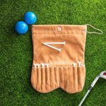 Personalised Funny Top 10 Golfers Golf Ball Bag Sack with Name and Clip Sports Accessories Birthday Gift for Golf Lover Husband Dad
