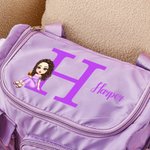 Personlig tegneserieutdannet Graduate Initial flerroms reiseveske med navn og skulderstropp Reisetilbehør Graduation Gift for Graduates