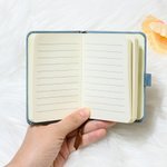 Personalised Zodiac Cartoon Character A7 Leather Pocket Notebook with Name Anniversary Birthday Gift for Family Friends