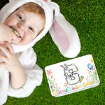 Boîte à biscuits en fer blanc personnalisée avec nom Cadeau d'anniversaire de Pâques pour les enfants