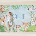 Spersonalizowany kocyk z imieniem i nazwiskiem Urodziny Baby Shower Dekoracja pokoju Prezent dla niemowlęcia Maluch