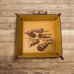 Portachiavi a forma di pugno in legno personalizzato con nome accessorio unico regalo per la festa del papà per famiglia