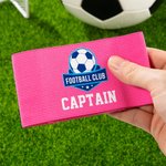 Brassard de Capitaine Élastique Personnalisé avec Image et Texte Cadeau d'Anniversaire pour Enfants Amoureux Épique de Sport