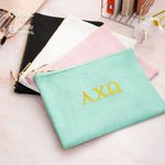 Personalisierte griechischen Buchstaben Herz Trinket Schmuck Schale und Canvas Aufbewahrungstasche Sorority Big Day Geschenk für Schwestern Freunde | Callie × Affinity Licensing