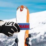 Courroie de ski ajustable personnalisée de couleur vive avec texte et 2 crochets et boucles Accessoire d'équipement de ski Cadeau d'anniversaire pour les amateurs de ski