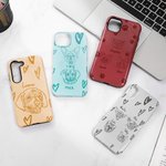 Henkilökohtainen 1-4 Lemmikkieläinten muotokuva Kuvat Double-layer Phone Case iPhone Samsung nimi Syntymäpäivälahja Koiralle Kissa Lemmikkieläinten ystäville