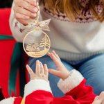 Personalised Baby First Christmas Snowball Design Wooden Ornament with Name Christmas Tree Decor Newborn Gift for Baby Boys Girls