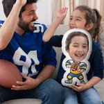 Almohada de Fútbol Personalizada con Cara Divertida y Foto en Forma Humana con Nombre Decoración del Hogar Regalo de Cumpleaños para Niños Niñas