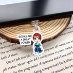Personalisierte Cartoon Buch Liebhaber Micro USB Typ C Beleuchtung Port Staub Stecker Charm Zubehör für iPhone Laptop Tablet Geburtstag Geschenk für Frauen Mädchen