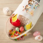 Personalisierte Aquarell Osterhase Ei Initial Korb mit Namen Ostern Party Geburtstag Geschenk für Jungen Mädchen
