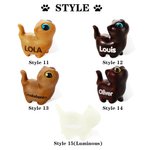Personalized Mini Cute Cat Wooden Carved Statue Collectible Figurine with Engraved Name Handmade Home Desk Decor Birthday Gift for Cat Lovers
