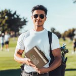Personalized Top Ten Golfers Name A5 Leather Notebook Wooden Pen Set with 100 Lined Pages Birthday Best Wishes Gift for Golf Lovers