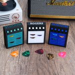 Personalised 3D Printed Amp Guitar Pick Holder with Name Guitar Accessory Birthday Gift for Guitar Players Music Lovers