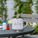 Taza esmaltada con borde plateado de 11 oz personalizada An Awesome Nurse con texto de agradecimiento de cumpleaños Regalo de graduación para estudiantes de medicina y enfermería