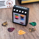 Personalised 3D Printed Amp Guitar Pick Holder with Name Guitar Accessory Birthday Gift for Guitar Players Music Lovers