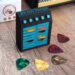 Personalised 3D Printed Amp Guitar Pick Holder with Name Guitar Accessory Birthday Gift for Guitar Players Music Lovers