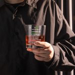 Personalisierte Top 10 besten Golfer 10oz Old Fashioned Whiskey Felsen Glas mit Namen lustige Geburtstagsgeschenk für Golfliebhaber Whiskey-Liebhaber