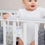 Ornement de Pâques en Acrylique Personnalisé Avec Nom et Motif de Lapin Décoration de Maison Cadeau Fête de Pâques Nouveau-né pour Enfants