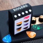 Personalised 3D Printed Amp Guitar Pick Holder with Name Guitar Accessory Birthday Gift for Guitar Players Music Lovers