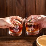 Personalisierte Top 10 besten Golfer 10oz Old Fashioned Whiskey Felsen Glas mit Namen lustige Geburtstagsgeschenk für Golfliebhaber Whiskey-Liebhaber