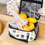 Personalisierte Foto Star Cloud Fantasy Einhorn isolierte Lunch Bag mit Namen und tragbare Tasche zurück zu Schule Picknick Geburtstag Geschenk für Kinder
