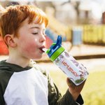 Personalisierte Primitive Alter Dinosaurier Name 12oz isolierte Wasserflasche mit Silikon Stroh auslaufsicher Deckel und Griff Geburtstagsgeschenk für Kinder