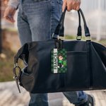 Étiquette de Bagage Personnalisée avec Nom et Personnage Style Y2K Accessoire de Voyage Cadeau Anniversaire pour Femme Homme