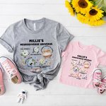 Gepersonaliseerd Autisme Bewustzijn Neurodiverse Universum 100% Katoenen T-shirt met Naam Wereld Autisme Dag Verjaardagscadeau voor Autisme Sped Leraar