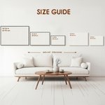Personalised Family Crossword Puzzle Art Canvas Poster Framed Frameless Painting with Name and Title Home Decor Housewarming Gift for Family Friends