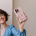 Etui de téléphone en cuir pour iPhone avec longue bandoulière et porte-cartes Cadeau d'anniversaire pour les femmes et les filles