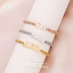 Bracelet personnalisé de lettres grecques en perles Réunion de sororité Cadeau d'anniversaire pour les sœurs | Callie × Affinity Licensing