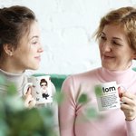 Personalisierte Cartoon-Charakter Fünf-Sterne-Rezension 11oz 15oz keramische Kaffeetasse mit Namen Muttertag Geburtstag Geschenk für Mama