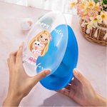 Uovo di Pasqua personalizzabile con il nome di un personaggio dei cartoni animati, regalo di Pasqua per le bambine