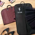 Henkilökohtainen Glitter Dancing Girl Design Vedenpitävä roikkuu vaatteet laukku nimi Päivittäinen koulutus harjoitukset Travel Accessory lahja tyttö tanssijat