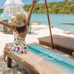 Personalizada The Bach Club Toalla de playa suave, absorbente y de secado rápido con el año y el lugar Vacaciones de verano Accesorios Regalo de cumpleaños para ella