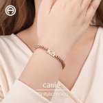 Bracelet personnalisé de lettres grecques en perles Réunion de sororité Cadeau d'anniversaire pour les sœurs | Callie × Affinity Licensing