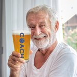 Personalised Football Soccer Coach Design 16 oz Name Beer Pint Glass Beer Mug with Handle Birthday Appreciation Gift for Coach